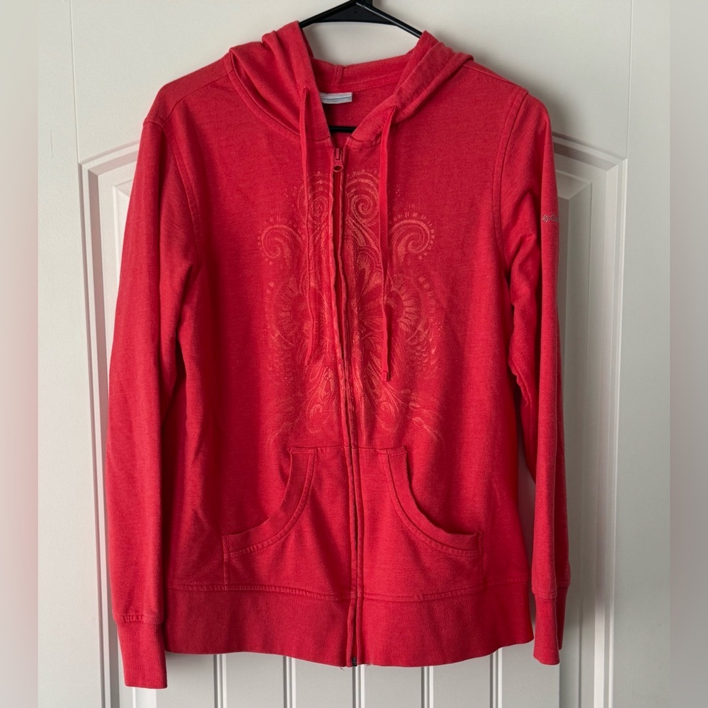Women's Columbia Red Hoodie